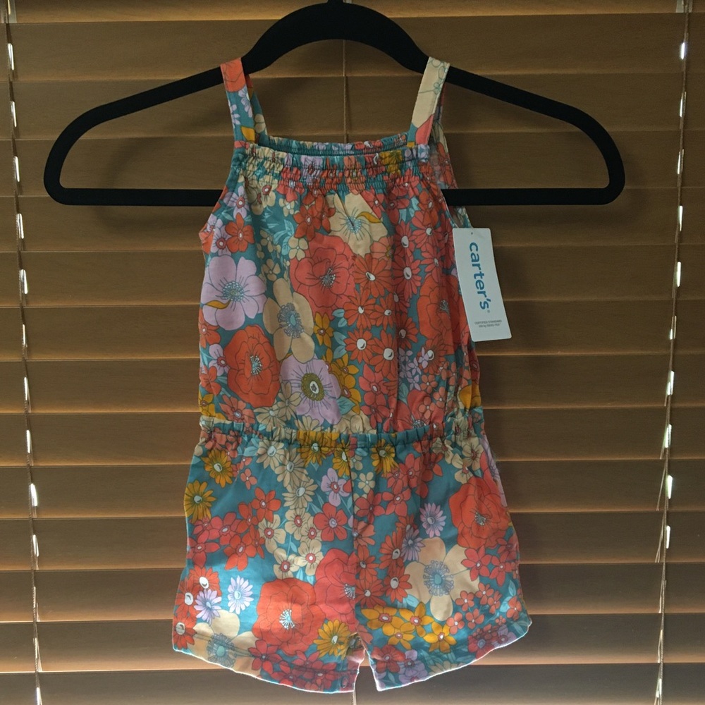 NWT Carter’s floral romper